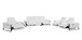 1246 - Modular Power Dual Reclining Sofa, Console Loveseat, And Chair Set With Power Headrests