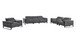 1246 - Modular Power Dual Reclining Sofa, Console Loveseat, And Chair Set With Power Headrests