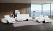 1246 - Modular Power Dual Reclining Sofa, Console Loveseat, And Chair Set With Power Headrests