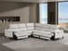 1246 - 5-Piece L-Shaped Modular Power Reclining Sectional With Power Headrests
