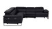 1246 - 5-Piece L-Shaped Modular Power Reclining Sectional With Power Headrests