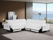 1246 - 5-Piece L-Shaped Modular Power Reclining Sectional With Power Headrests