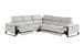 1246 - 5-Piece L-Shaped Modular Power Reclining Sectional With Power Headrests