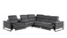 1246 - 6-Piece L-Shaped Modular Power Reclining Sectional With 3 Power Recliners And Power Headrests