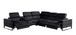 1246 - 6-Piece L-Shaped Modular Power Reclining Sectional With 3 Power Recliners And Power Headrests