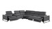 1246 - 7-Piece L-Shaped Modular Power Reclining Sectional With 3 Power Recliners And Power Headrests