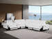 1246 - 7-Piece L-Shaped Modular Power Reclining Sectional With 4 Power Recliners And Power Headrests