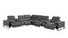 1246 - 8-Piece L-Shaped Modular Power Reclining Sectional With 4 Power Recliners And Power Headrests