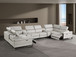 1246 - 8-Piece U-Shaped Modular Power Reclining Sectional With 2 Power Recliners And Power Headrests