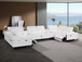 1246 - 8-Piece U-Shaped Modular Power Reclining Sectional With 2 Power Recliners And Power Headrests