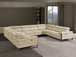 1246 - 8-Piece U-Shaped Modular Power Reclining Sectional With 4 Power Recliners And Power Headrests