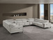 1246 - 10-Piece U-Shaped Modular Power Reclining Sectional With 4 Power Recliners And Power Headrests