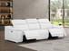 2679 - Genuine Leather Sofa With Dual Power Recliners