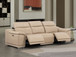 2679 - Genuine Leather Sofa With Dual Power Recliners