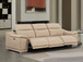 2679 - Genuine Leather Sofa With 3 Power Recliners
