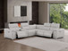 2679 - 6-Piece L-Shaped Power Reclining Sectional In Genuine Leather (3 Recliners)