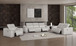 2679 - Power Reclining Sofa, Loveseat & Chair Set In Genuine Leather (5 Recliners)