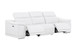 2679 - Power Reclining Sofa, Loveseat & Chair Set In Genuine Leather (5 Recliners)