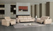 2679 - Power Reclining Sofa, Loveseat & Chair Set In Genuine Leather (6 Recliners)