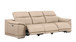 2679 - Power Reclining Sofa, Loveseat & Chair Set In Genuine Leather (6 Recliners)