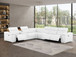 2679 - 7-Piece L-Shaped Power Reclining Sectional In Genuine Leather (3 Recliners)