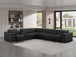2679 - 7-Piece L-Shaped Power Reclining Sectional In Genuine Leather (4 Recliners)