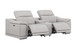 2679 - Power Reclining Sofa, Console Loveseat & Chair Set In Genuine Leather (5 Recliners)