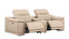 2679 - Power Reclining Sofa, Console Loveseat & Chair Set In Genuine Leather (5 Recliners)