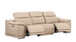2679 - Power Reclining Sofa, Console Loveseat & Chair Set In Genuine Leather (5 Recliners)