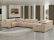 2679 - 8-Piece U-Shaped Power Reclining Sectional In Genuine Leather (2 Recliners)
