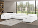 2679 - 8-Piece U-Shaped Power Reclining Sectional In Genuine Leather (2 Recliners)