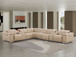 2679 - 8-Piece L-Shaped Power Reclining Sectional In Genuine Leather (3 Recliners)