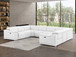 2679 - 8-Piece U-Shaped Power Reclining Sectional In Genuine Leather (4 Recliner)