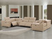 2679 - 8-Piece U-Shaped Power Reclining Sectional In Genuine Leather (4 Recliner)