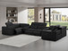 2679 - 8-Piece U-Shaped Power Reclining Sectional In Genuine Leather (4 Recliner)