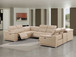 2679 - 8-Piece U-Shaped Power Reclining Sectional In Genuine Leather (4 Recliners)