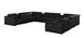 2679 - 12-Piece U-Shaped Power Reclining Sectional In Genuine Leather (4 Recliners)
