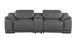 9762 - 3-Piece Modular Power Reclining Console Loveseat With 2 Power Recliners In