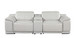 9762 - 3-Piece Modular Power Reclining Console Loveseat With 2 Power Recliners In