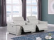 9762 - 3-Piece Modular Power Reclining Console Loveseat With 2 Power Recliners In