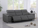 9762 - 3-Piece Modular Power Reclining Sofa With 3 Power Recliners In