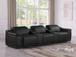 9762 - 5-Piece Modular Power Reclining Sofa And Loveseat Set With 3 Power Recliners In
