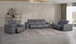 9762 - 6-Piece Modular Power Reclining Sofa, Loveseat And Chair Set With 6 Power Recliners In