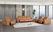 9762 - 7-Piece Modular Power Reclining Sofa, Loveseat And Chair Set With 6 Power Recliners In