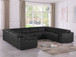 9762 - 8-Piece U Shaped Sectional Sofa With 4 Power Recliners