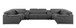 9762 - 8-Piece U-Shaped Sectional Sofa With 2 Power Recliners
