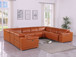 9762 - 8-Piece U-Shaped Sectional Sofa With 4 Power Recliners