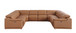 9762 - 8-Piece U-Shaped Sectional Sofa With 4 Power Recliners