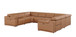 9762 - 8-Piece U-Shaped Sectional Sofa With 4 Power Recliners
