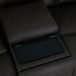 Wendell - Power Motion Loveseat With Console, Wireless Charger, Storage, USB & LED - Dark Gray